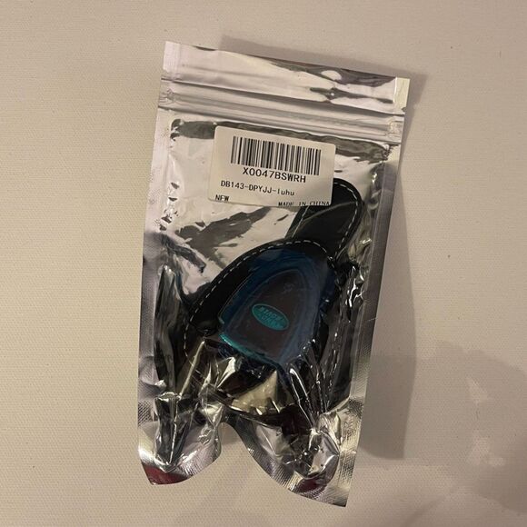 Land Rover Sunglass Holder for Car with Logo Black PU Leather NWT - Picture 9 of 9